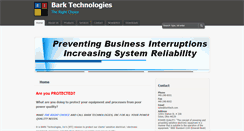 Desktop Screenshot of barktech.com