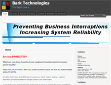 Tablet Screenshot of barktech.com